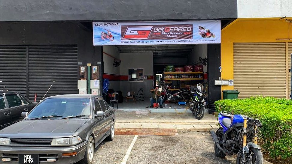 bengkel motor cyberjaya get geared bikers