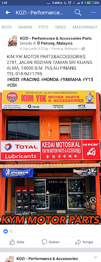 Kim Yik Motor Part Accessories