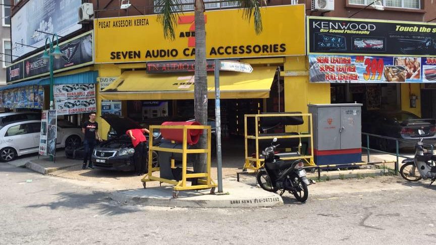 seven audio car accessories bangi sdn bhd