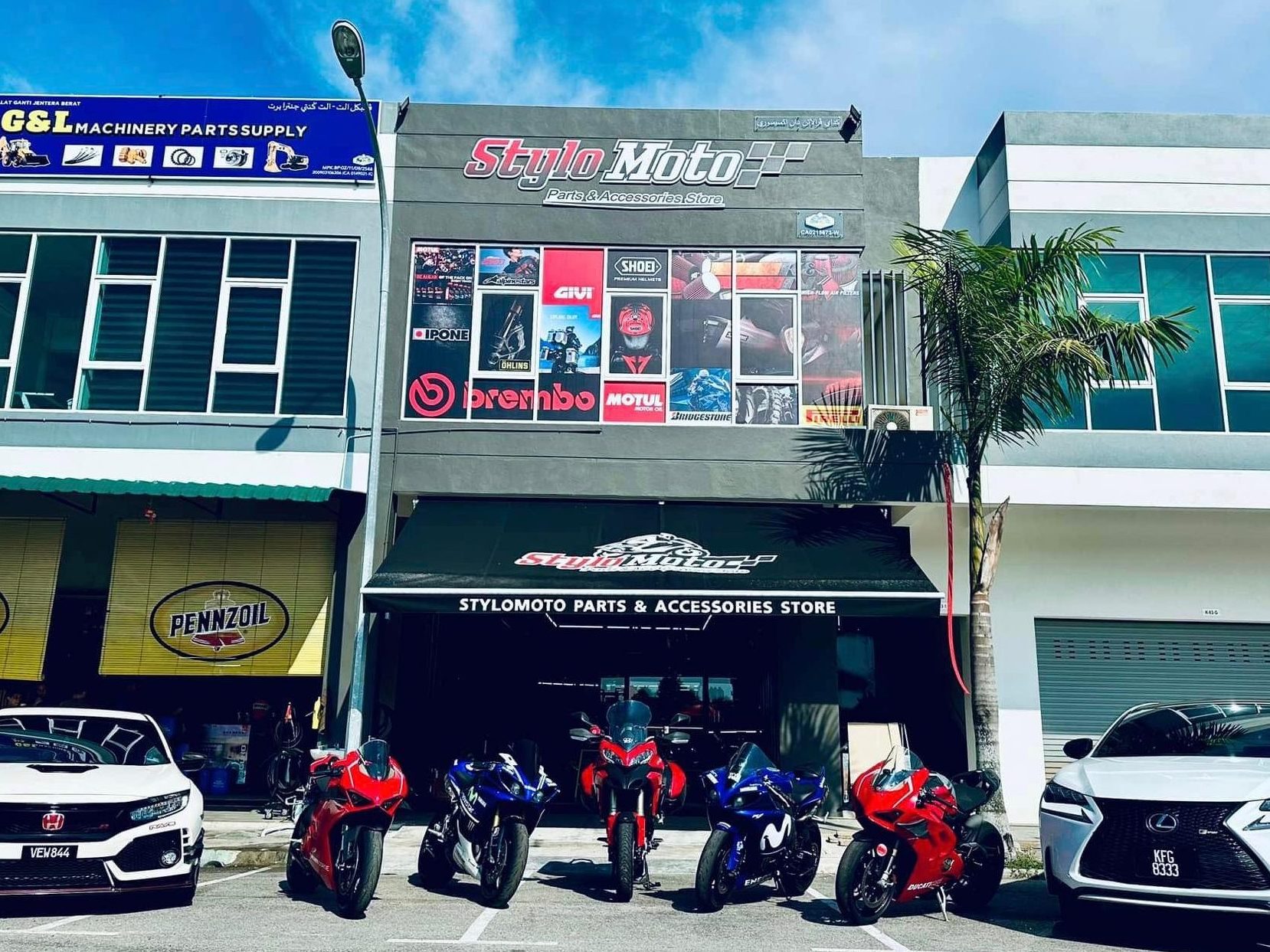 stylomoto parts accessories store