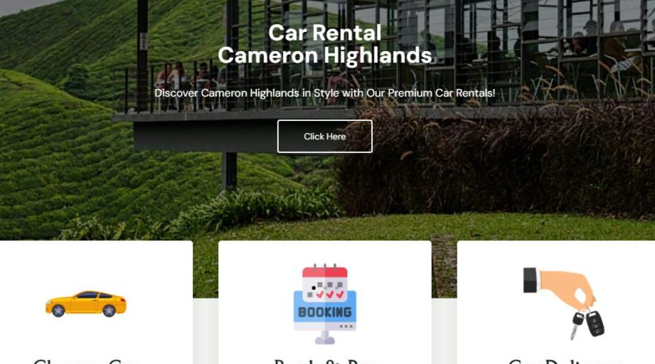 syah car rental cameron highland pahang